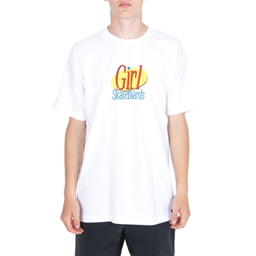Girl Skateboards T-shirt Gassman One Off White